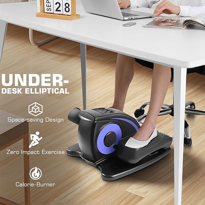 ANCHEER Under Desk Elliptical Machine