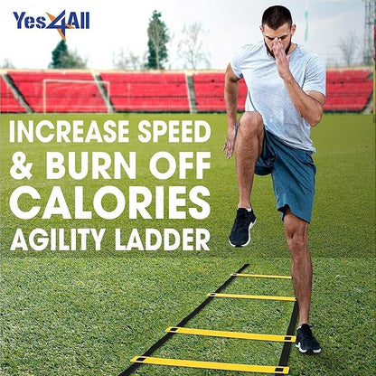 Yes4All 8, 12, 20 Rungs Agility Ladder -