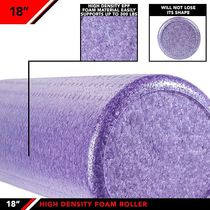 JFIT High Density Muscle Foam Roller