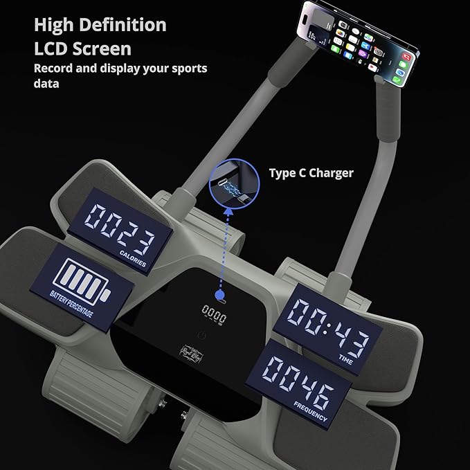 2024 New Roller High-Performance Exercise Machine with Automatic Rebound, Multi- Layered Anti-Slip