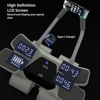 2024 New Roller High-Performance Exercise Machine with Automatic Rebound, Multi- Layered Anti-Slip