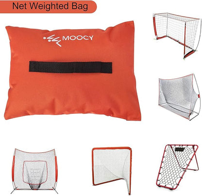 Sports Net Small Sand Bags Set of 4, Weighted Anchors for Outdoor Baseball Nets, Hockey Nets, Football Nets, Soccer Goals Nets, Golf Nets and More