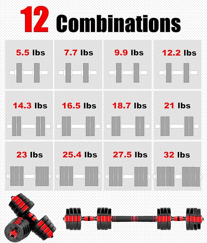 AnYoker Dumbbell Sets Adjustable Weights