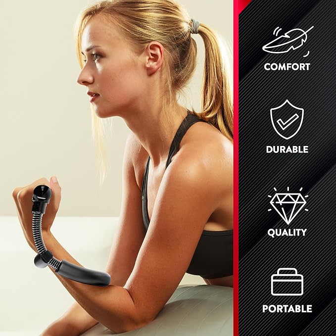 Wrist Strengthener - Adjustable Wrist Exerciser Strengthener, Enhance Your Grip with Wrist and Forearm Strengthener, Wrist Trainer Designed for Anyone Seeking to Improve their Grip Strength