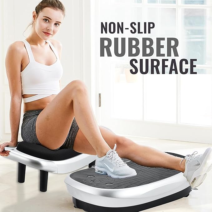 EILISON FITABS 3D Vibration Plate Exercise Machine - Oscillation, Pulsation + 3D Motion Vibration Platform | Whole Body Viberation Machine for Weight Loss, Shaping, Recovery, Toning, ABS