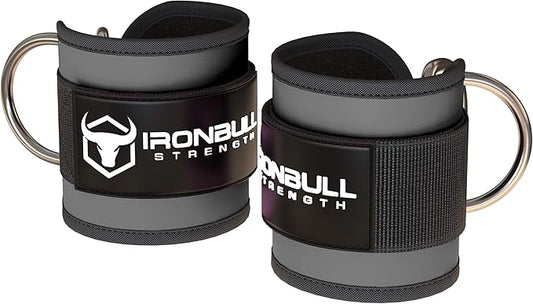 Iron Bull Strength Ankle Straps for Cable Machines