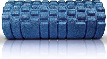 High Density Foam Roller Massager for Deep Tissue Massage of The Back and Leg Muscles - Self Myofascial Release of Painful Trigger Point Muscle Adhesions