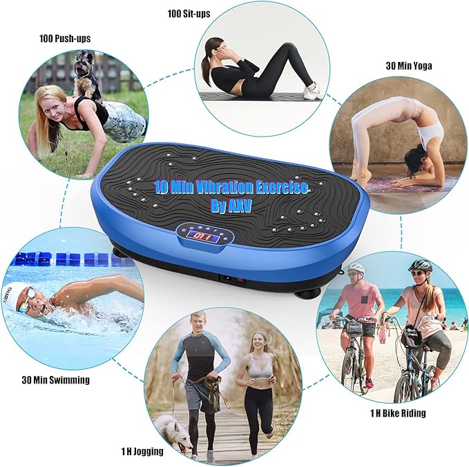 AXV Vibration Plate Exercise Machine Whole Body Workout