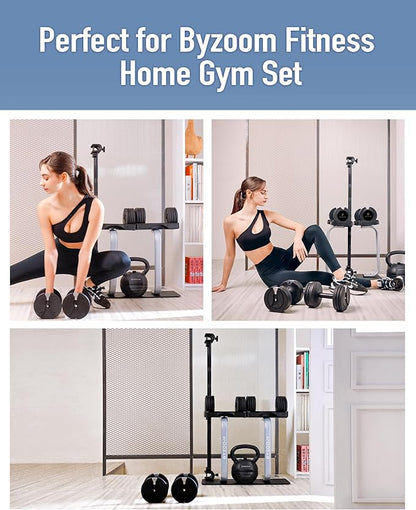 Adjustable Dumbbell Stand Rack Holder Weight Training Fitness