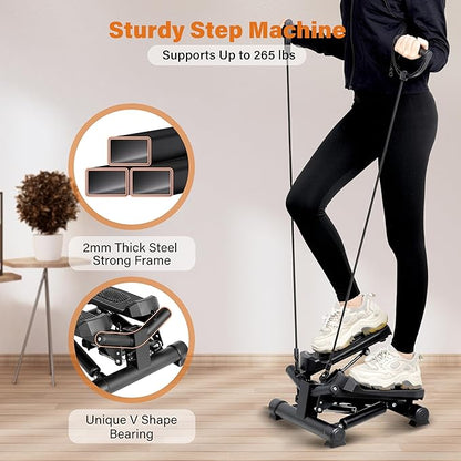 Mini Stair Steppers for Exercise at Home 220LBS