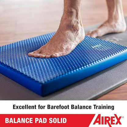 AIREX Balance Pad – Stability Trainer for Balance, Stretching, Physical Therapy, Exercise, Mobility, Rehabilitation and Core Training Non-Slip Closed Cell Foam Premium Balance Pad