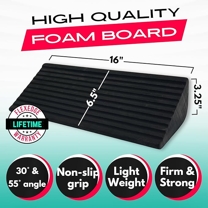 Slant Board for Calf Stretching | Balance Board Calf Stretcher for Plantar Fasciitis Relief,Achilles Tendonitis Relief,Shin Splint Relief,Squat Wedge