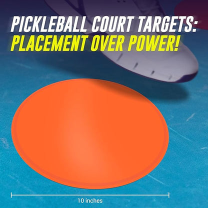 Pickleball Training Aids | Wind-Resistant, Durable, Bright & Vibrant | Boost Accuracy & Footwork | Pickle Ball Accessories & Pickleball