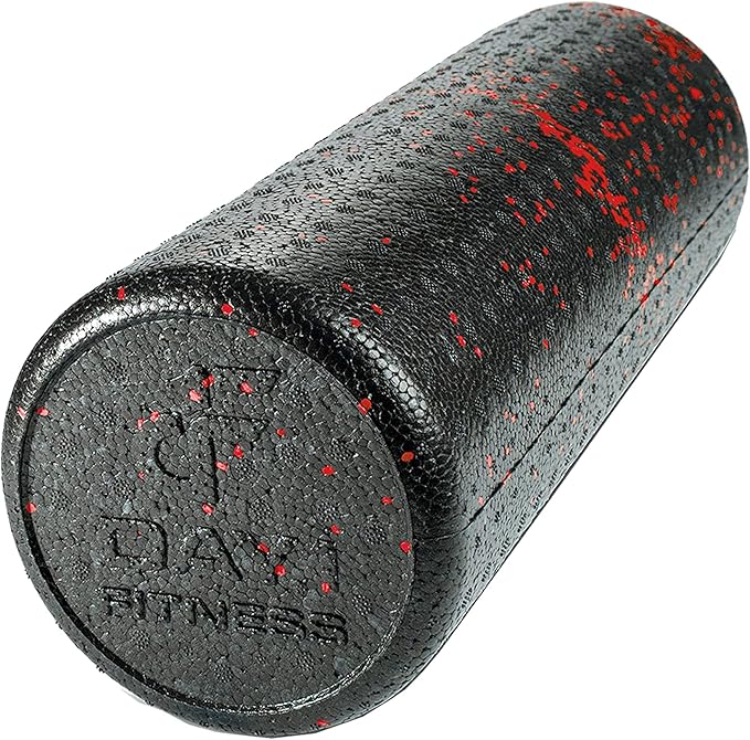 High-Density Round Foam Rollers - 4 Size and 8 Color Options - Massage Rollers for Stretching, Deep Tissue and Myofascial Release