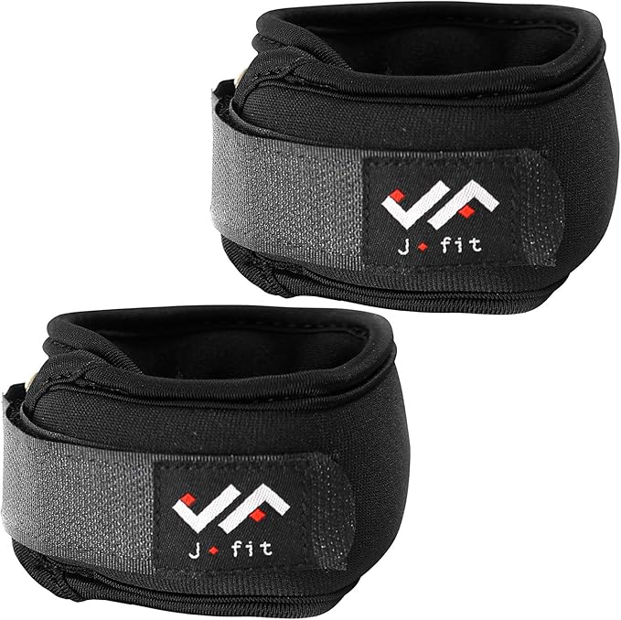 JFIT Wrist Weight Pair – Set of 2, Wrist Straps for Fitness, Walking, Workout – Multiple Size and Weight Options – Comfortable, Breathable, Moisture Absorbent Weight Straps for Men and Women