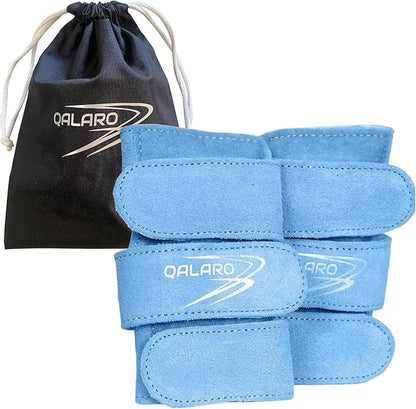 Suede Wrist Supports (Pair) with Bag | Gymnastics, Acrobatics, Cheer Adjustable Wrist Guards | Wrist Injury Prevention | Wrist Support Brace Hand Wraps