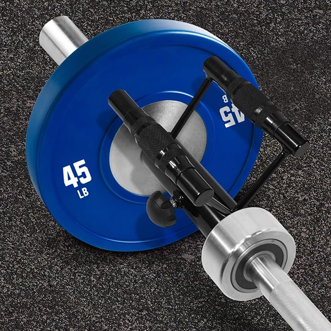 Yes4All T Bar Row Platform, Landmine Attachment for Barbell fits 1” Standard Bar & 2” Olympic Bar, Landmine Handle T Row