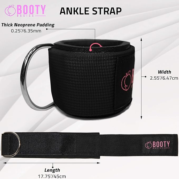 Fitness Ankle Strap for Cable Machines - Padded