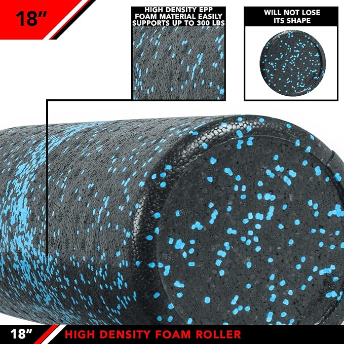 JFIT High Density Muscle Foam Roller