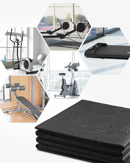 CIIHI Foldable Walking Pad Treadmill Mat - Exercise Equipment Mat with High Rebound of Protecting Floor, Reduce Noise and Vibration, Anti-Slip for Home Workout