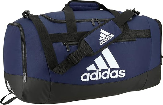 adidas Unisex Adult Defender 4 Medium Duffel Bag, Team Navy Blue, One Size