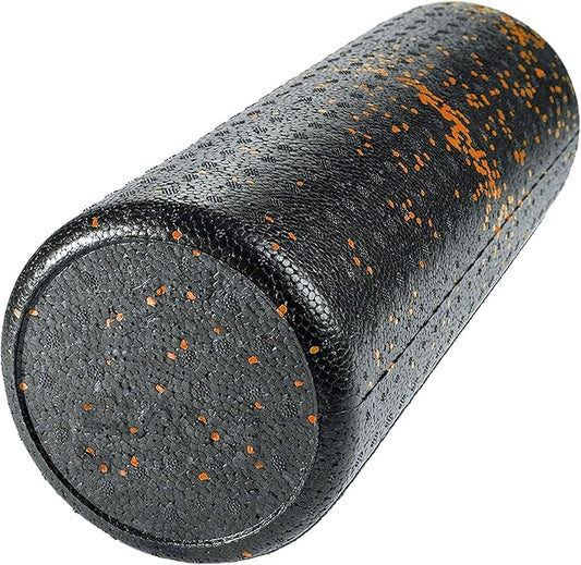 Day 1 Fitness High-Density Round Foam Rollers - 4 Size and 8 Color Options - Massage Rollers for Stretching, Deep Tissue and Myofascial Release