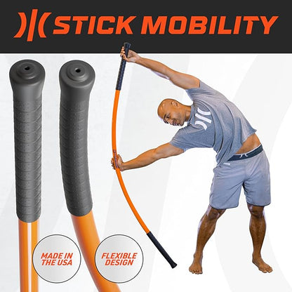 Stick Mobility 3 Stick Training Bundle | Mobility Stick to Improve Flexibility, Mobility, and Strength with Active Stretching for Golf, Running, Fitness, Pickleball, and More