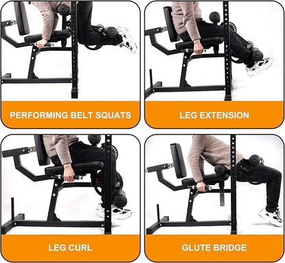 Signature Fitness Leg Extension and Curl Machine