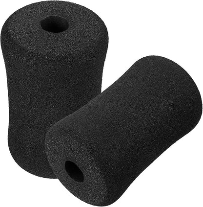 Sponge Foam Foot Pad Roller Pair for Exercise Ab Training Sleeve Ab Training Machine Sleeve Gym Pad Gym Exercise Equipment Foot Foam Pads Buffer Tube Pad Foam Tube Universal Roller