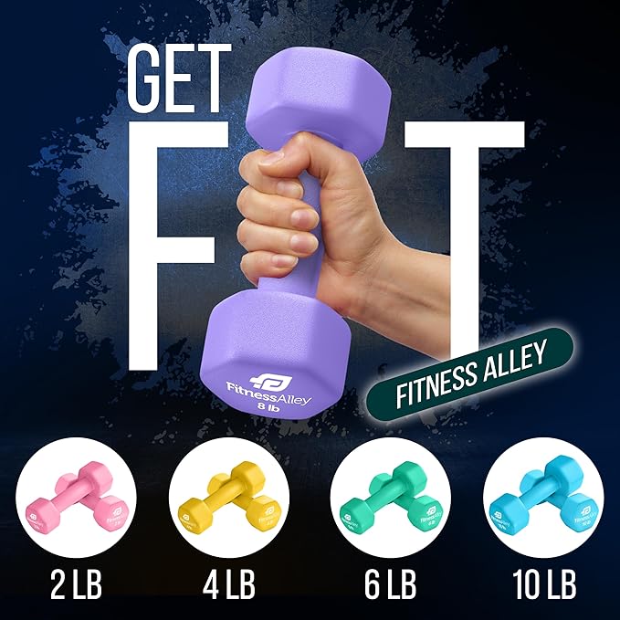 Neoprene Workout Dumbbells - Non Slip