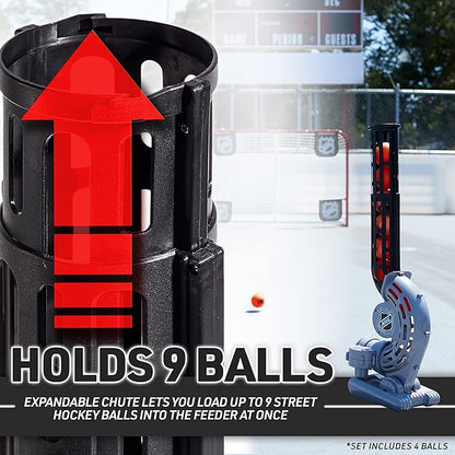 Franklin Sports NHL Automatic Hockey Ball Passer Machine