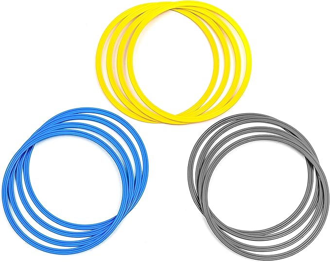 Speed & Agility Training Rings - Set of 12 by