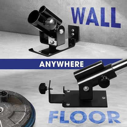 Yes4All T Bar Row Platform, Landmine Attachment for Barbell fits 1” Standard Bar & 2” Olympic Bar, Landmine Handle T Row