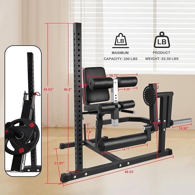 Signature Fitness Leg Extension and Curl Machine