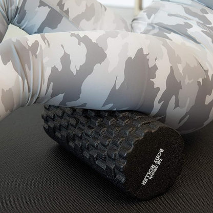 High Density Foam Roller Massager for Deep Tissue Massage of The Back and Leg Muscles - Self Myofascial Release of Painful Trigger Point Muscle Adhesions