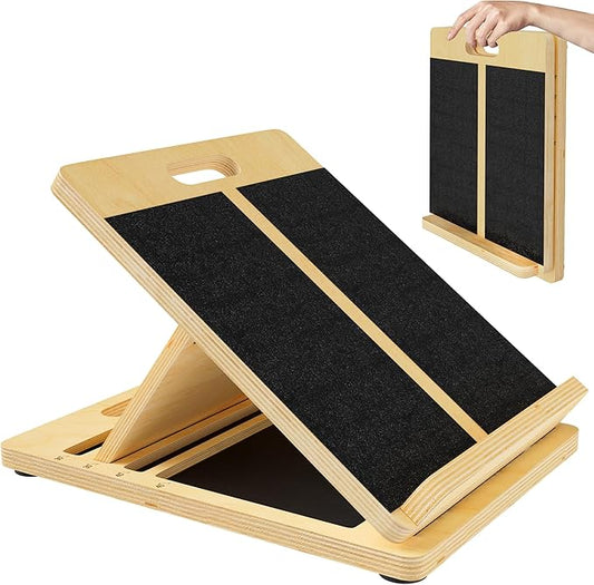 Professional Slant Board, Adjustable Incline Board and Calf Stretcher, Slant Board for Calf Stretching, Calf Stretch Board