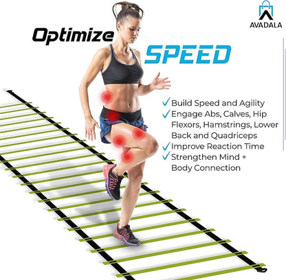 Speed & Agility Training Equipment Set - Complete