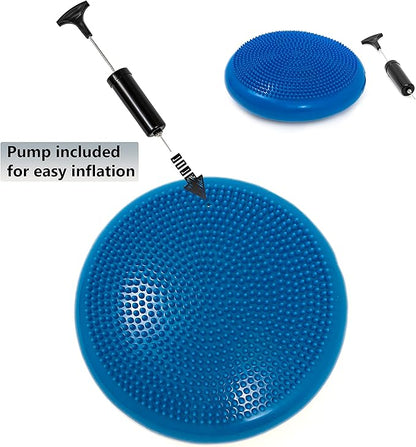 Trademark Innovations PVC Fitness and Balance Discs