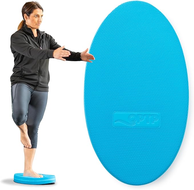 OPTP Stability Trainer – Large Foam Balance Pads for Physical Therapy, Fitness, Pilates, Yoga, and Dance - Closed Cell Foam Pad for Exercise Balance Pad Workouts - Latex Free