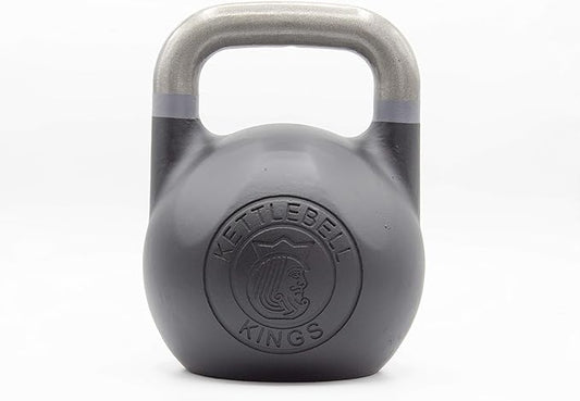 Kettlebell Kings Competition Kettlebells Weight (Fitness Edition) 75LB | Hand weights Workout Gym Equipment & Strength training sets for Women & Men | Weights set for Home Gym (20-75LB)