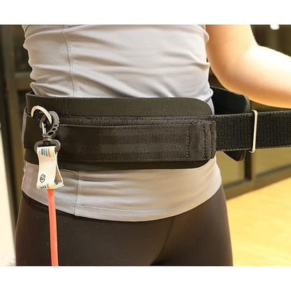 THERABAND Resistance Band Waist Belt Resistance Trainer, Attachment for Resistance Bands and Tubing, Fitness Training for Quicker Hands, Faster Feet, Toning Muscles, Speed and Agility Training