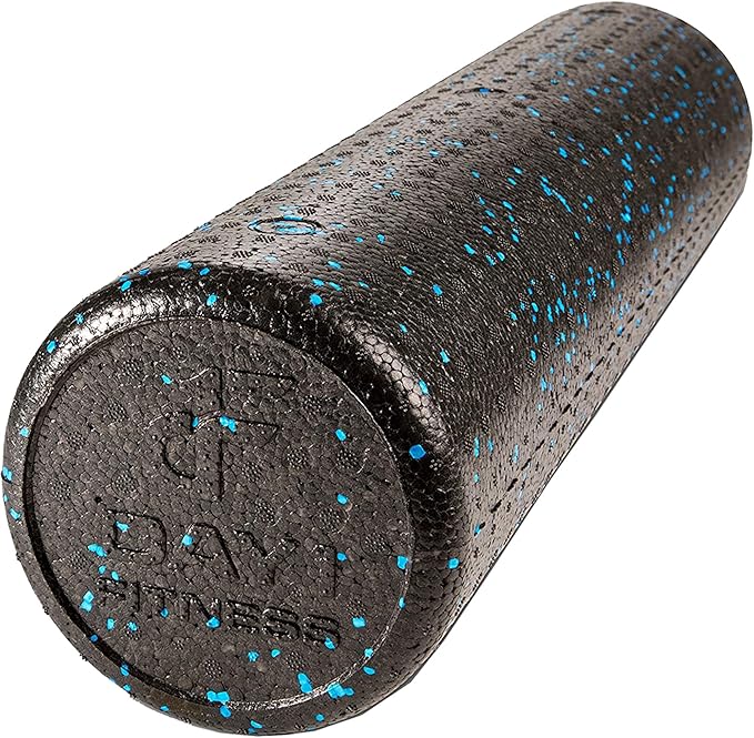 High-Density Round Foam Rollers - 4 Size and 8 Color Options - Massage Rollers for Stretching, Deep Tissue and Myofascial Release