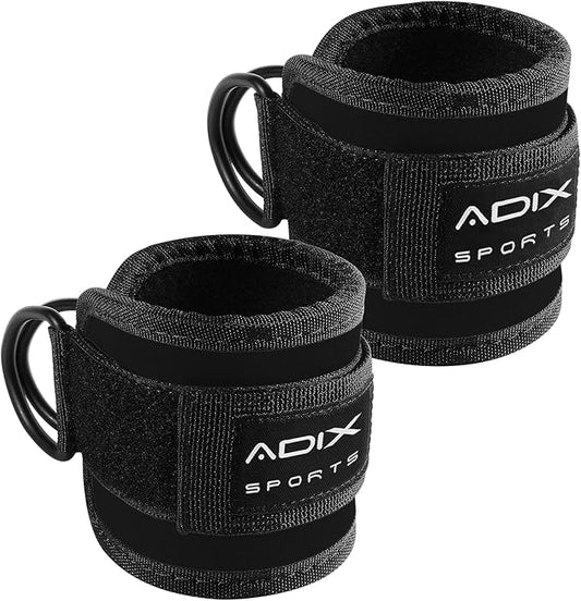 Pair of Ankle Straps for Cable Machines Padded