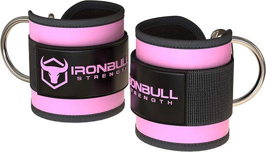 Iron Bull Strength Ankle Straps for Cable Machines