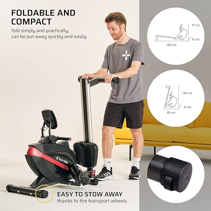 Rowing Machines for Home - Rowing Machine Foldable 331 lb