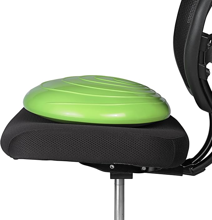 Gaiam Balance Disc Wobble Cushion Stability Core Trainer for Home or Office Desk Chair & Kids Alternative Classroom Sensory Wiggle Seat