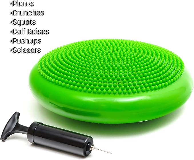 Trademark Innovations PVC Fitness and Balance Discs