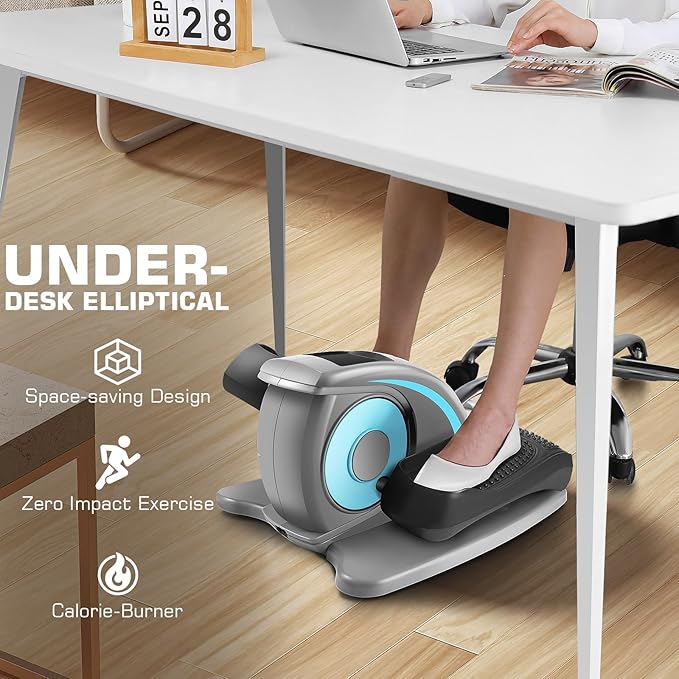 ANCHEER Under Desk Elliptical Machine