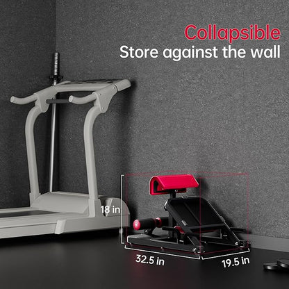 Hip Thrust Machine with High Resistance and Protectors 3D High