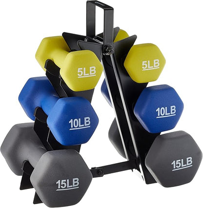 Amazon Basics Neoprene Dumbbell Hand Weights